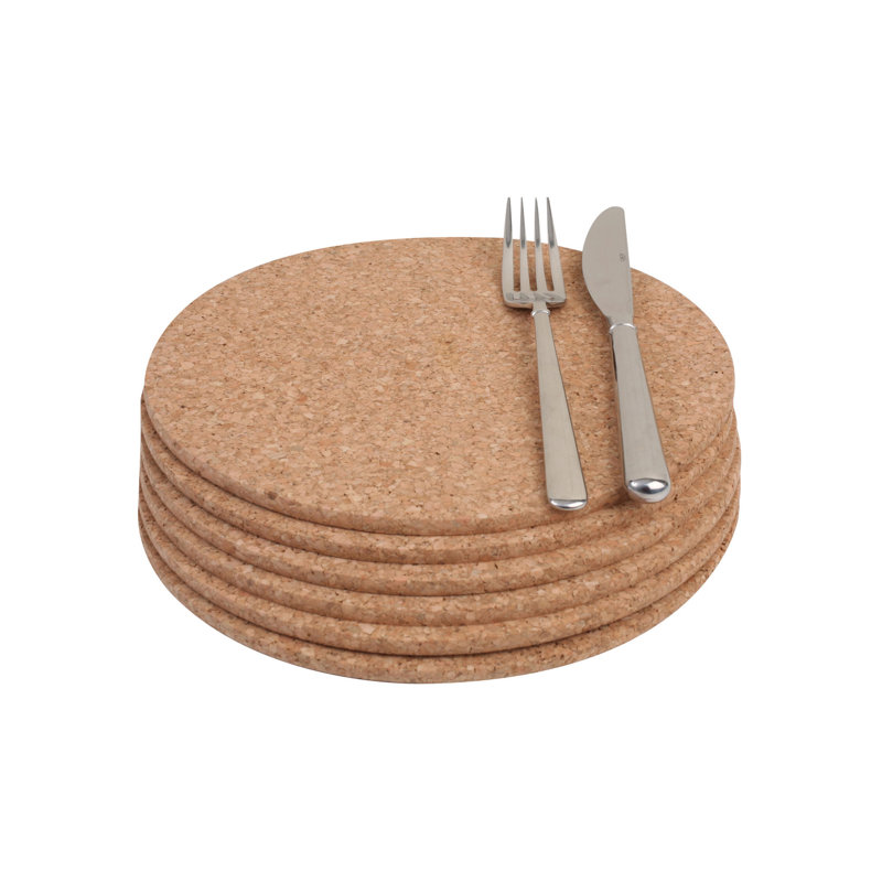 T&G Woodware Ltd Cork Round Placemat & Reviews Wayfair.co.uk